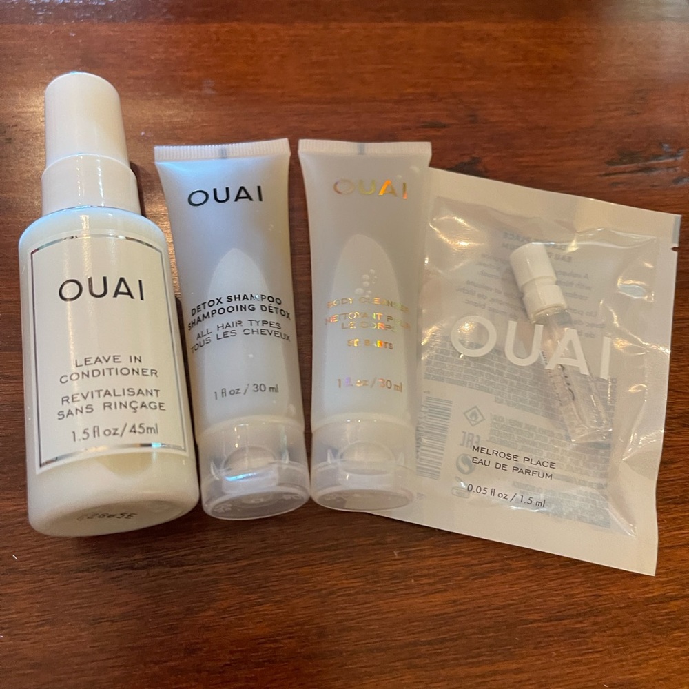 NWT Mini Ouai Travel Set Bundle